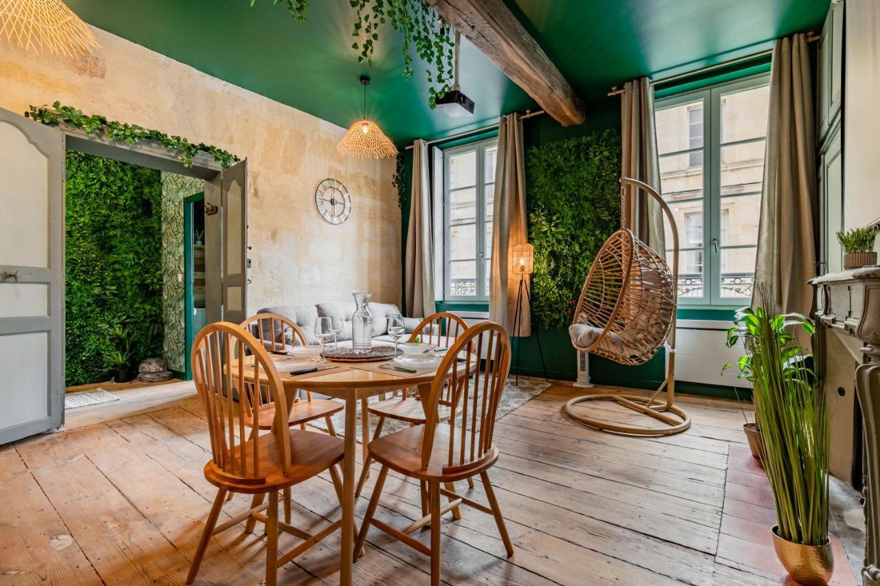 Appartement Jungle - Libourne Centre - 4 Pers - Sauna - Netflix Zewnętrze zdjęcie