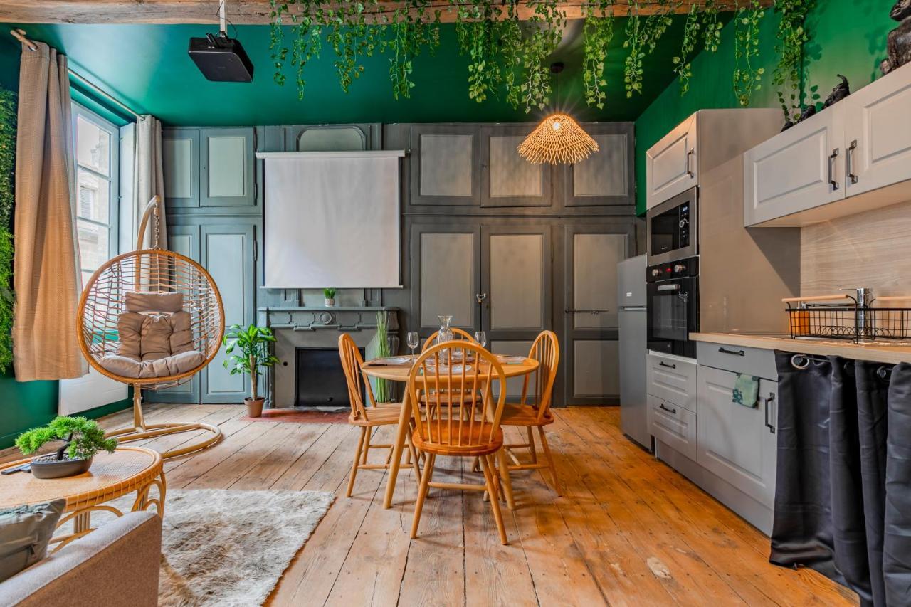 Appartement Jungle - Libourne Centre - 4 Pers - Sauna - Netflix Zewnętrze zdjęcie